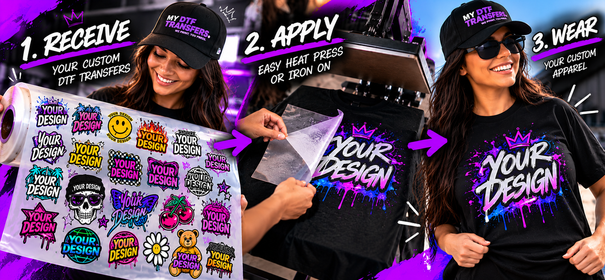 DTF transfers NZ – high-quality custom heat transfers by My DTF Transfers