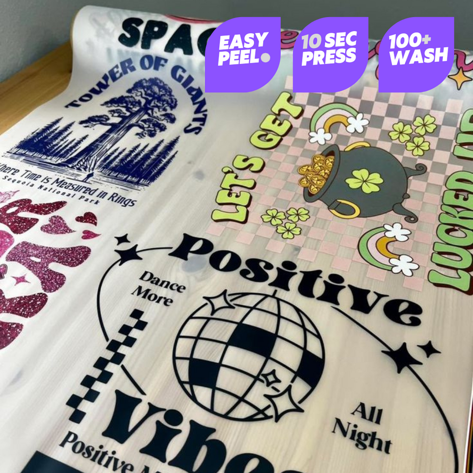 Multi Transfer Designs DTF Transfers | Premium Quality, Vibrant Prints & DTF Gang Sheets